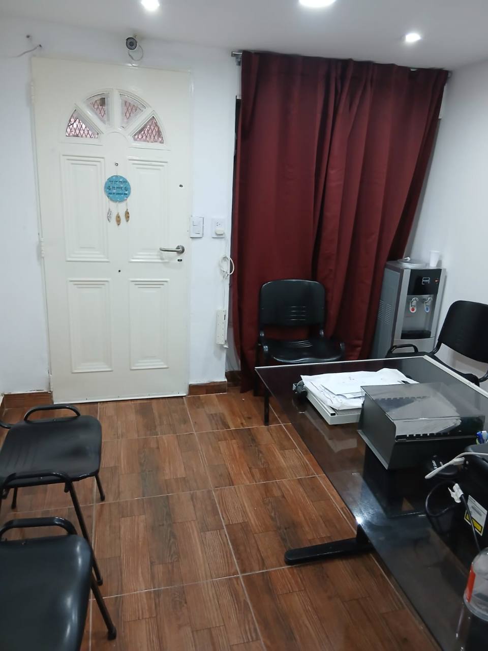 Sector real de espera del consultorio